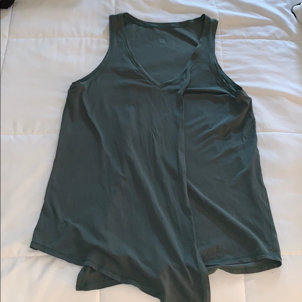 Tie front top
